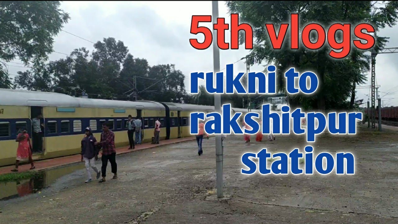My 5th vlogs | traveling rukni station to rakshispur station | by prasenjit Paul