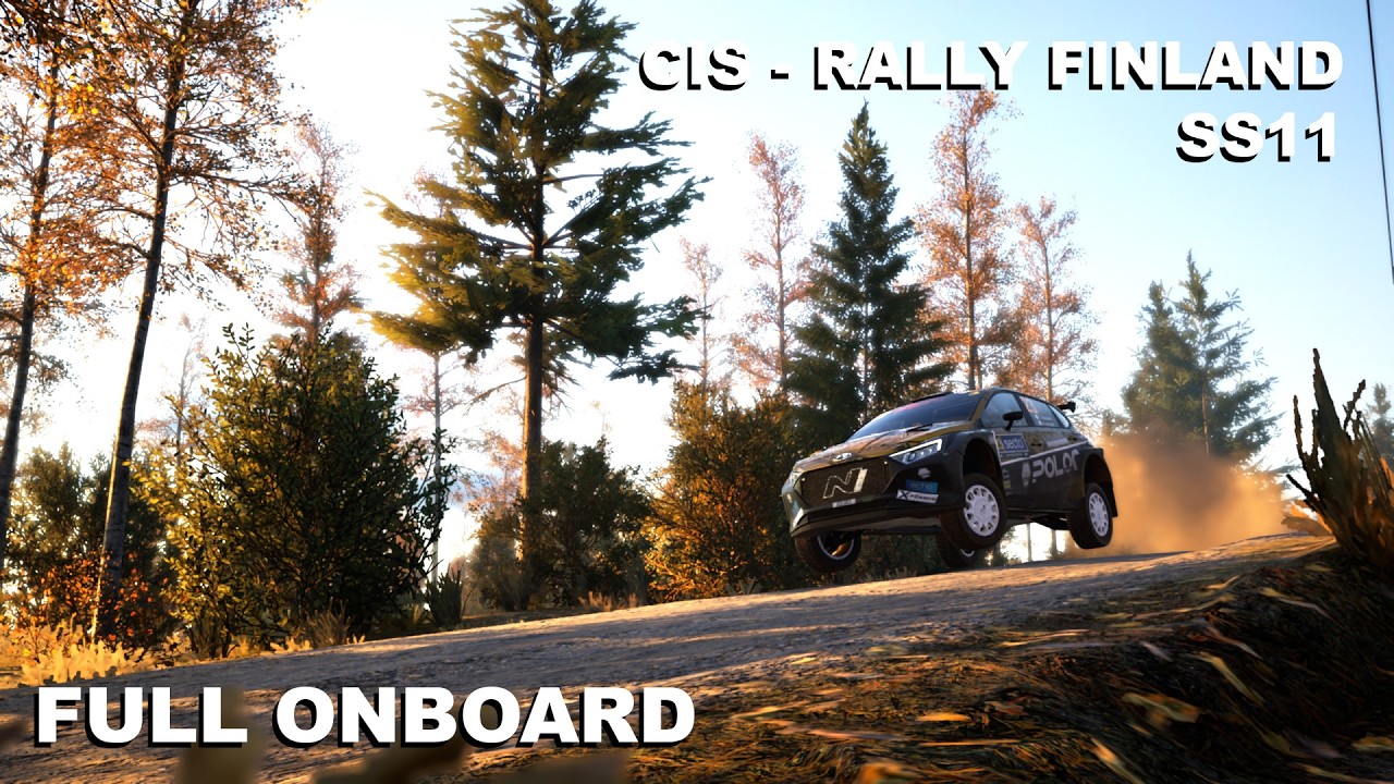 Full Onboard - SS11 Alexiron8 - CIS WRC2 Club Rally Finland | EA Sports WRC