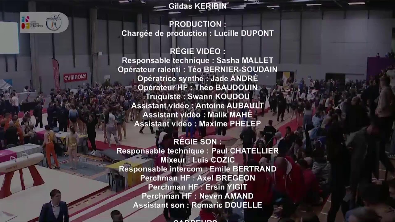 Captation National Mixte Gymnastique 2026