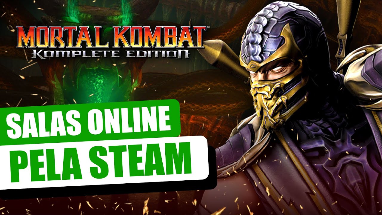 🔴 MORTAL KOMBAT 9 DA STEAM COM A ESPERANÇA DE ENCHER A SALA - BORA JOGAR
