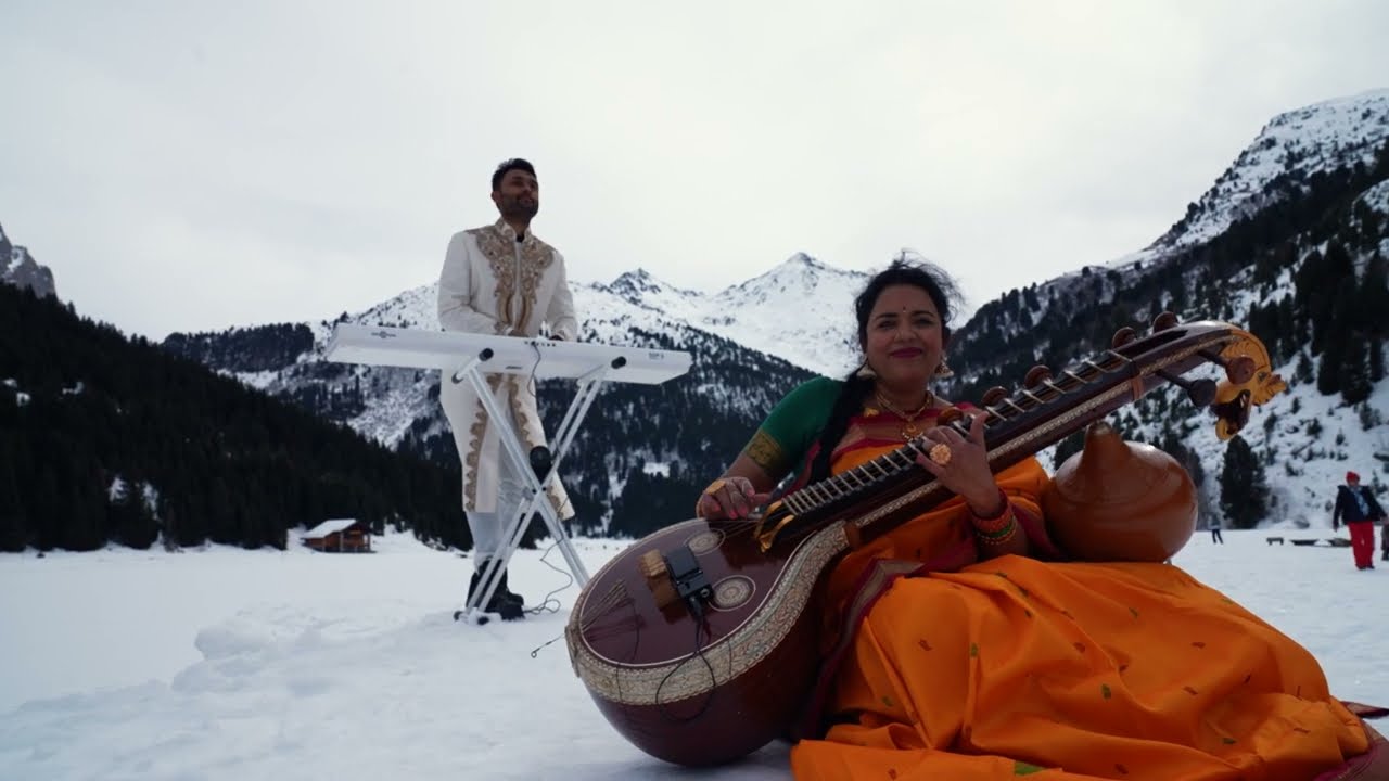 Sia - Unstoppable (Cover) - A Veena/Piano Symphony in the French Alps #mashup #mothersday2023 #veena