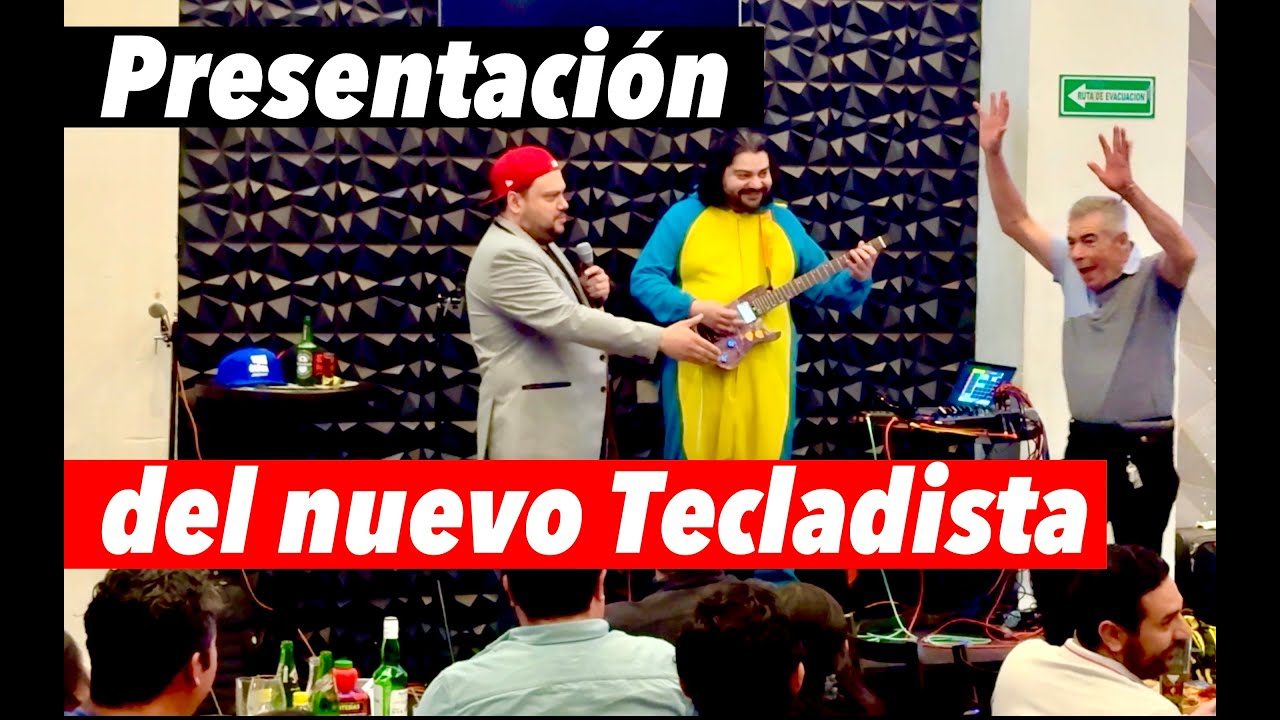 Presentación del nuevo Tecladista de Cosos Cañon