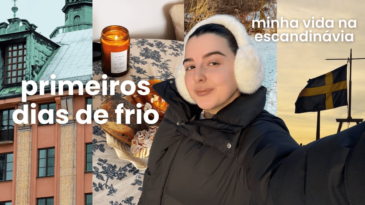 minha vida no FRIO de ESTOCOLMO: neve, fika sueco & o maior shopping da escandinávia