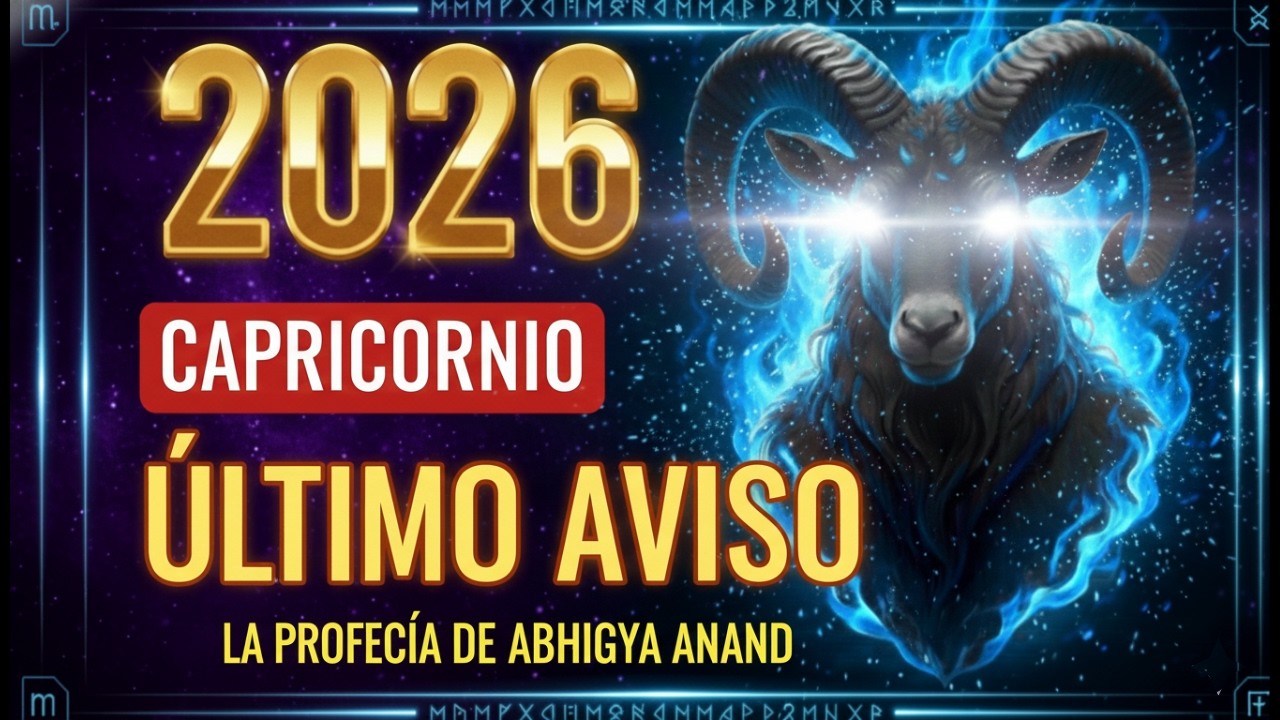 2026: El Año del Caballo de Fuego 🔥 | | Por qué CAPRICORNIO es el Rey de los 6 Elegidos ♑