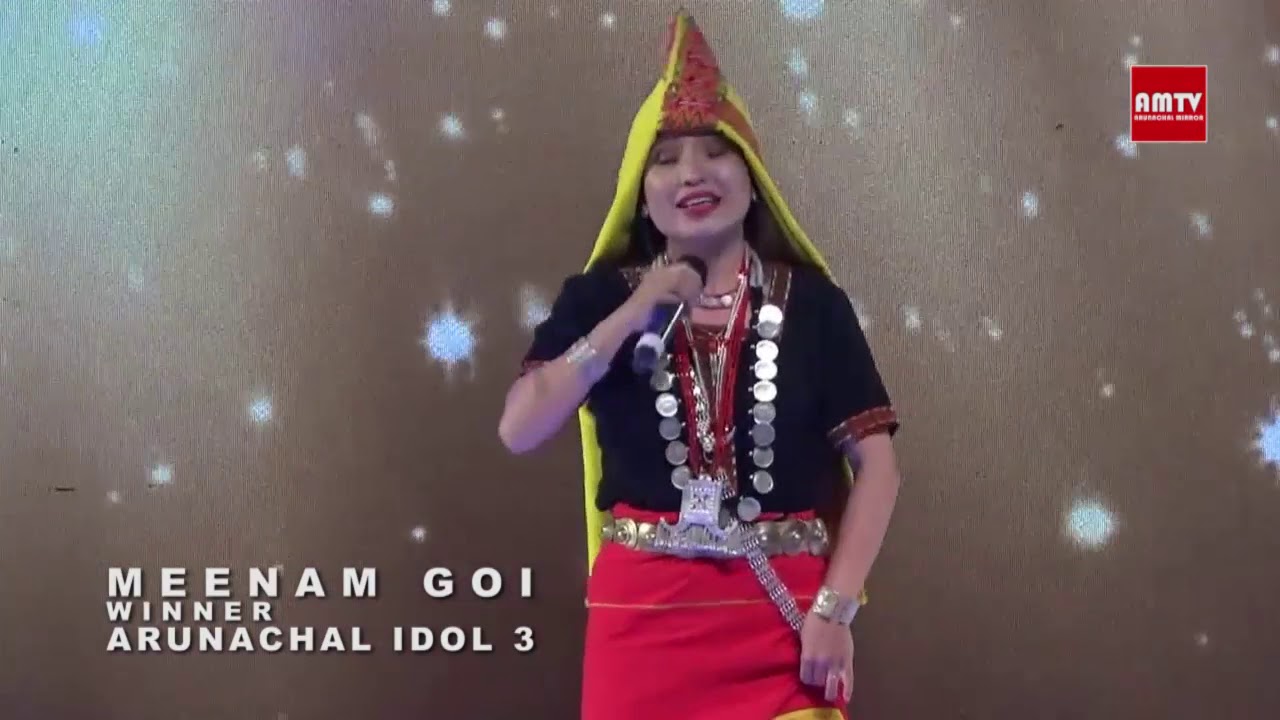 MEENAM GOI-WINNER OF ARUNACHAL IDOL 3