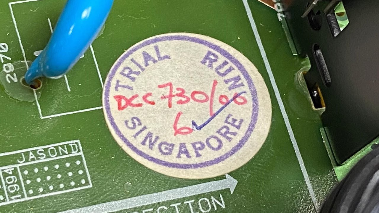 The Philips DCC730 Proto Type? / Trial Run 18 bit Digital Compact Cassette