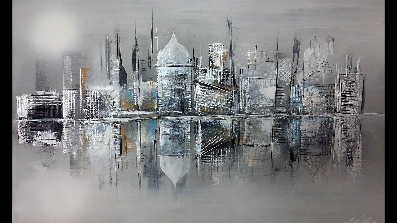Einfach Malen - Easy Painting - speed painting -White City / V108