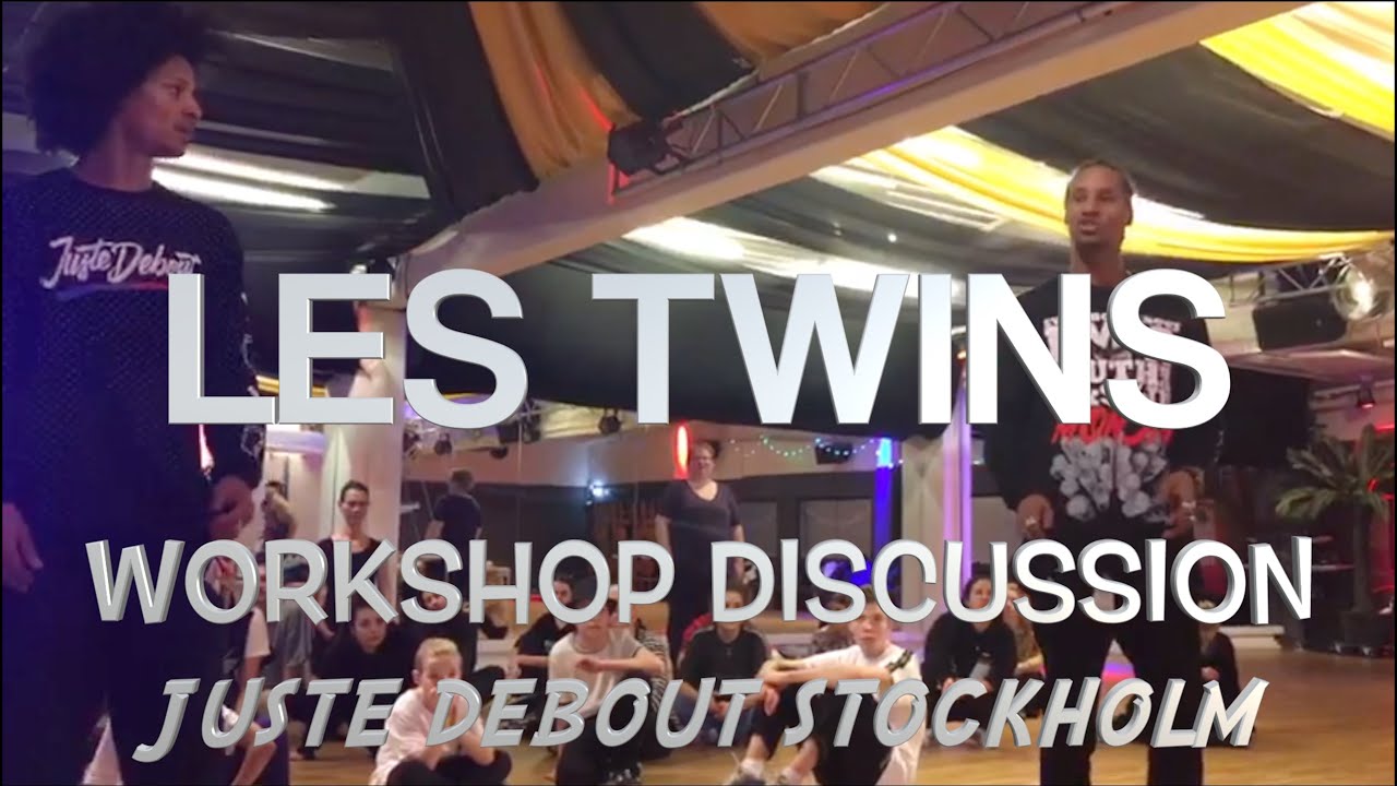 Les Twins Inspiring Speech at Juste Debout Stockholm Workshop | #SXSTV