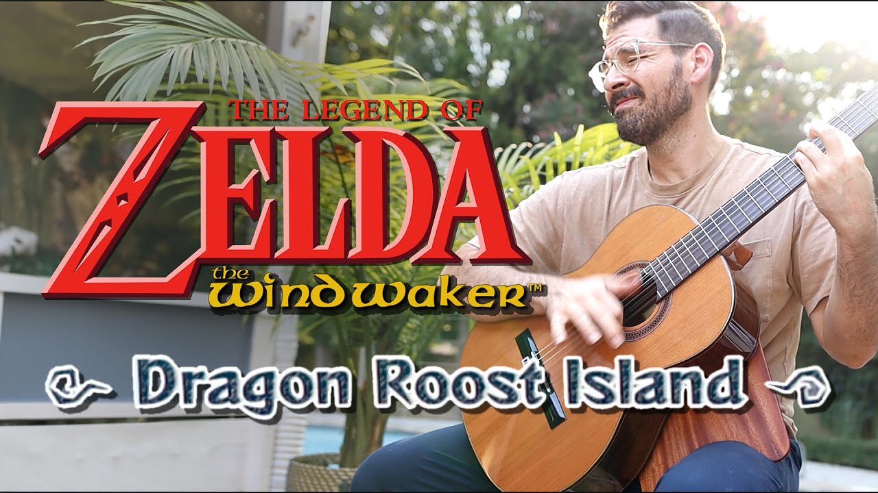 Dragon Roost Island - ZELDA WIND WAKER | TV on Guitar