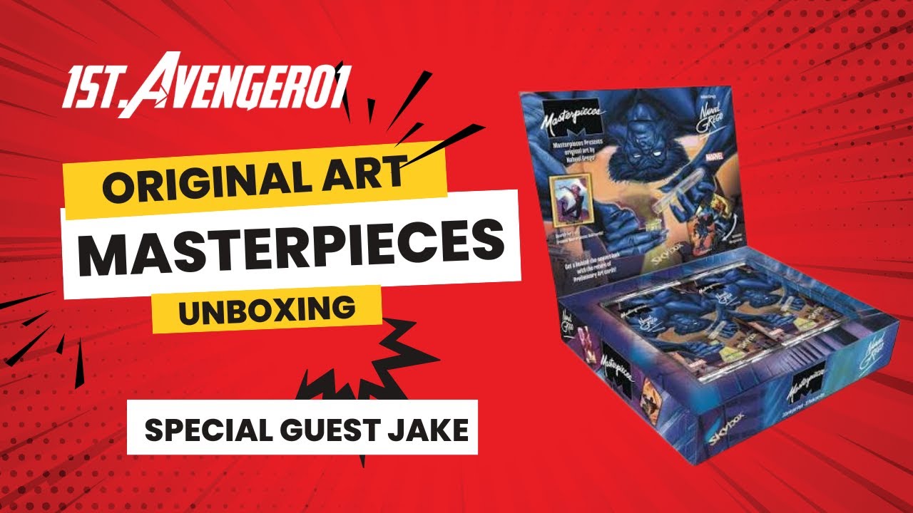 Marvel Masterpieces Original Art Unboxing