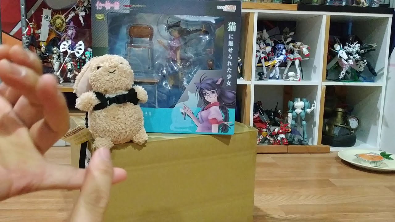 Zen market unboxing! Rabbit plushies and cat girls
