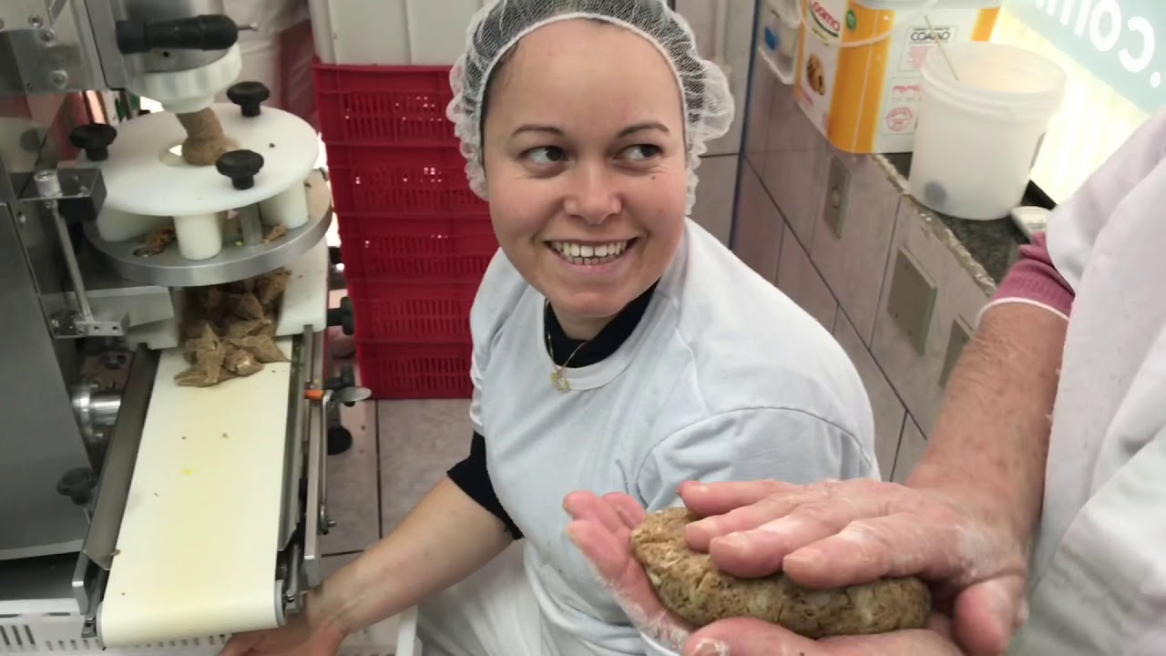 Receita da nossa massa de kibe para máquina de modelar salgados *** Ebraco Alimentos Congelados
