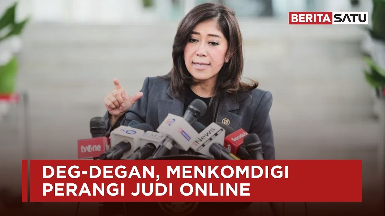 Akui Deg-degan, Menkomdigi Meutya Hafid Minta Dukungan Perangi Judi Online | Beritasatu
