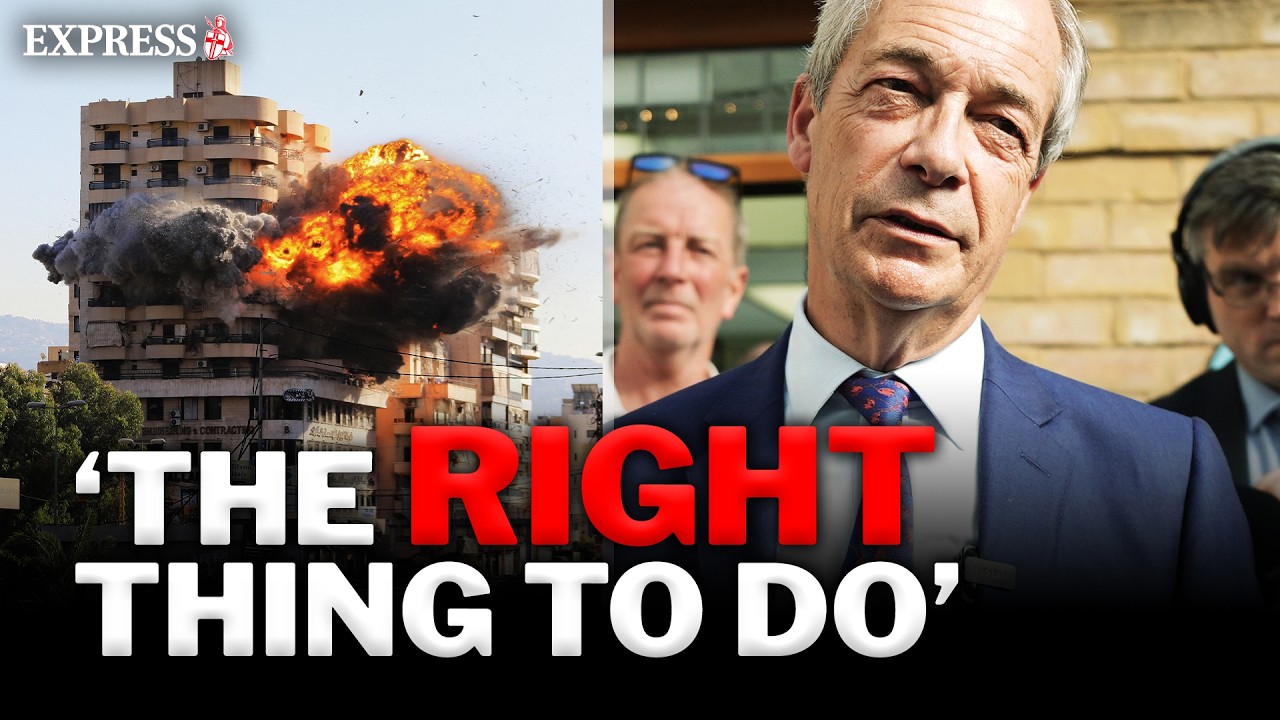 Nigel Farage BACKS Trump's war against 'dangerous' Iran as FRAGILE ceasefire begins