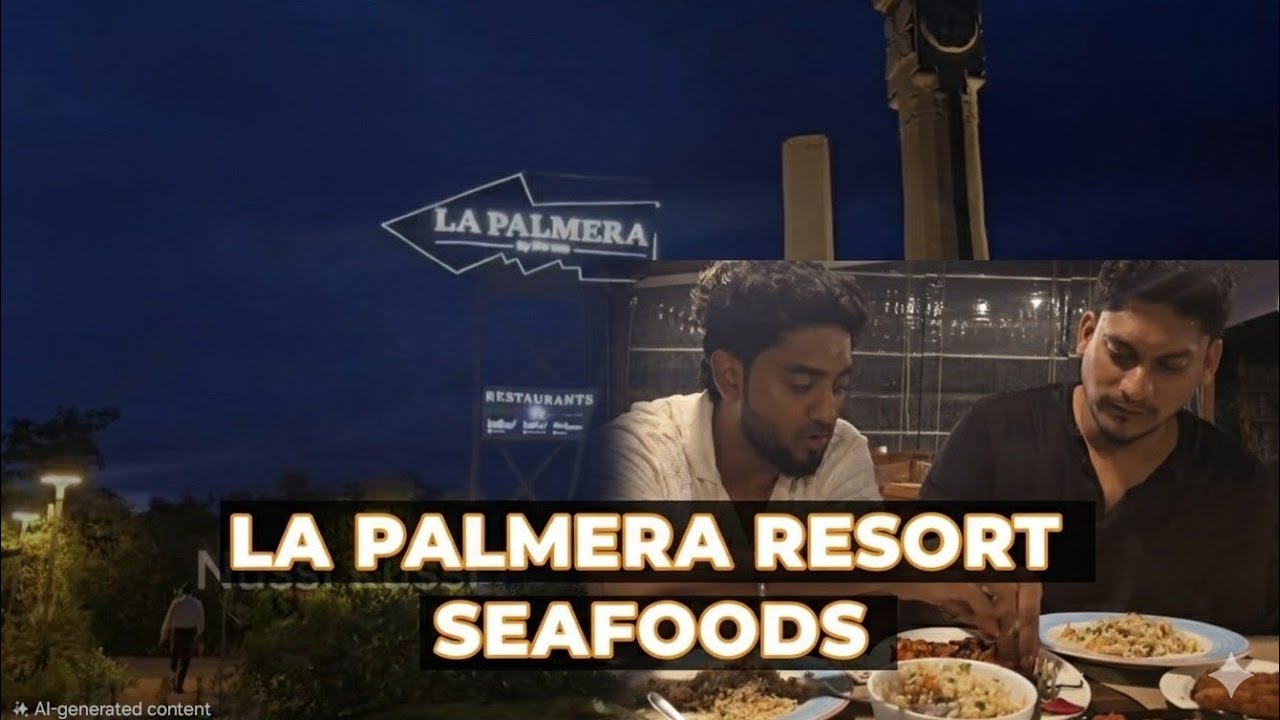 La Palmera | Beach | Resort | Sea Foods | vlog | | sayalkudi 