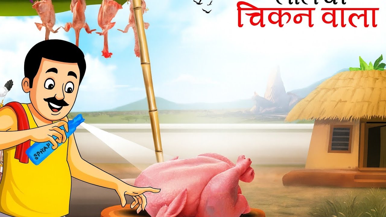 चिकन शॉप वाला | chikan shop vala | Hindi cartoon | cartoon |