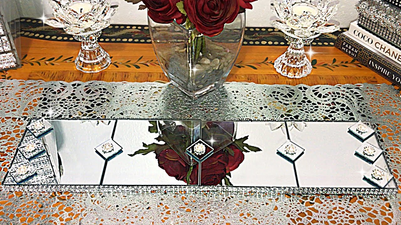 DIY Room Decor DIY Room Decorating Ideas DIY Accessories Mirror Table Runner