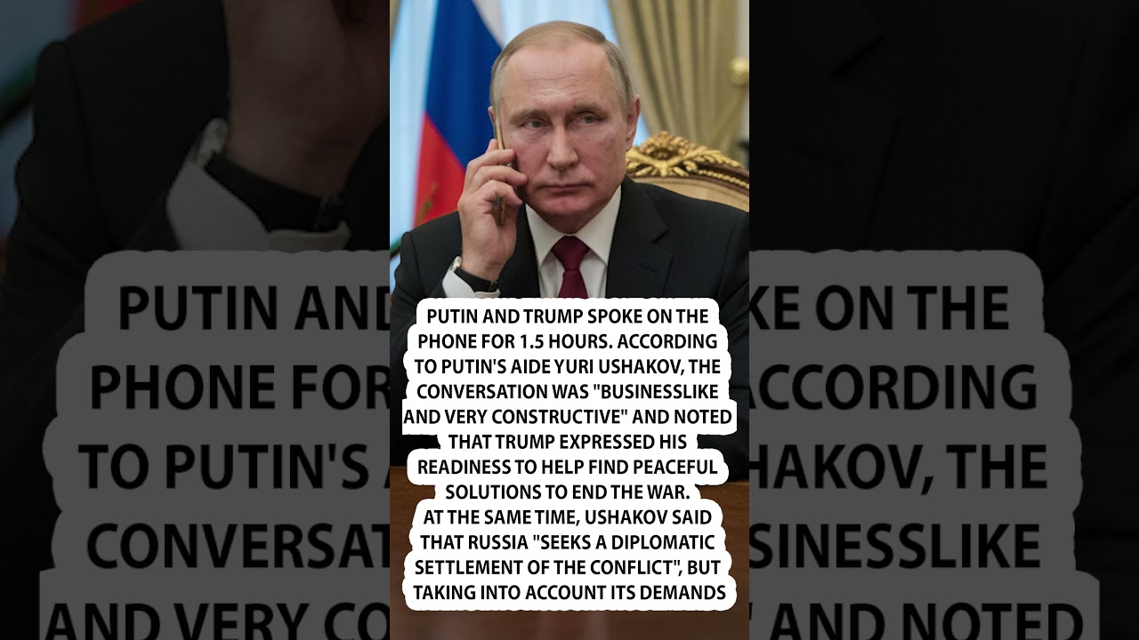 ⚡️URGENT: Putin and Trump Hold Emergency Talks!