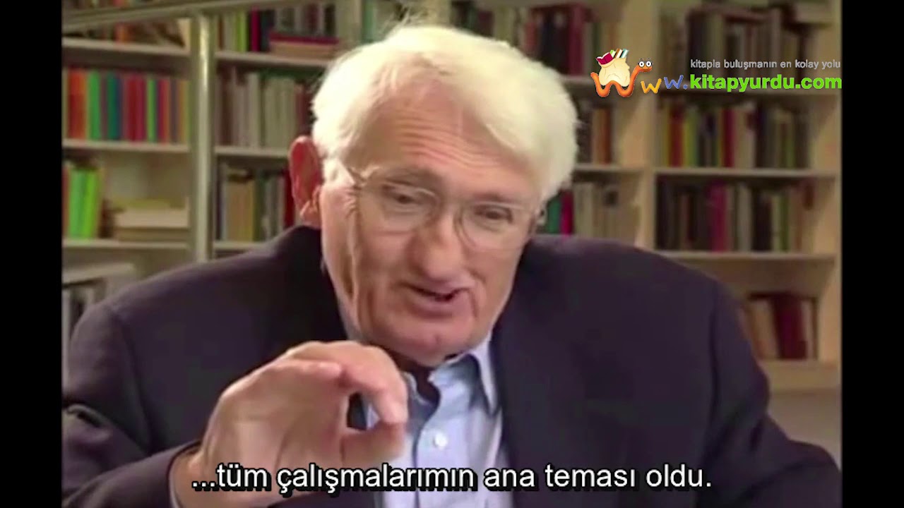 Felsefeci ve sosyolog Jürgen Habermas, demokrasi ve toplum üzerine konuşuyor.