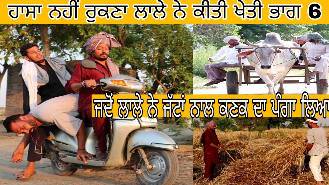 ਜਦੋਂ ਲਾਲੇ ਨੇ ਕੀਤਾ ਖੇਤੀ ਦੇਖੋ ਲਾਲੇ ਦਾ ਹਾਲ।। lale kiti kheti ।। Latest punjabi videos ।।