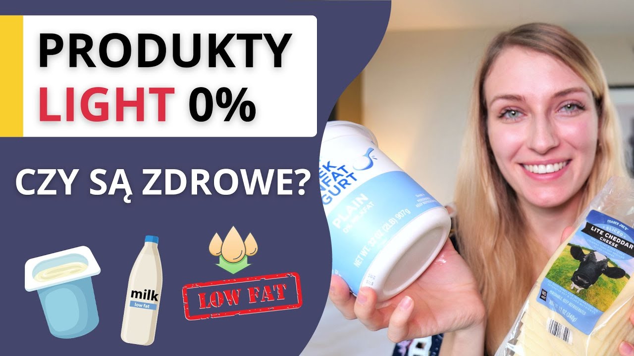 Czy dietetyk poleca produkty LIGHT? 👉 Na co uważać?