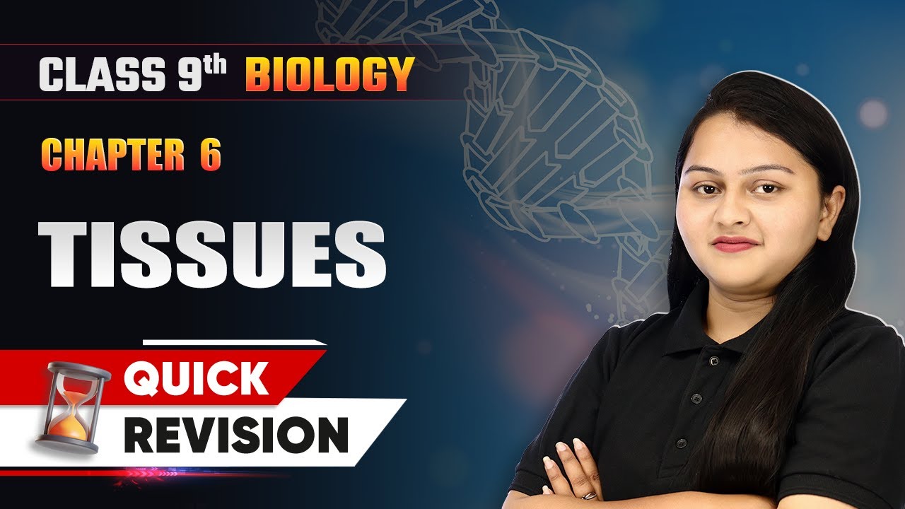 Tissues - Quick Revision | Class 9 Biology Chapter 6 | CBSE 2025-26