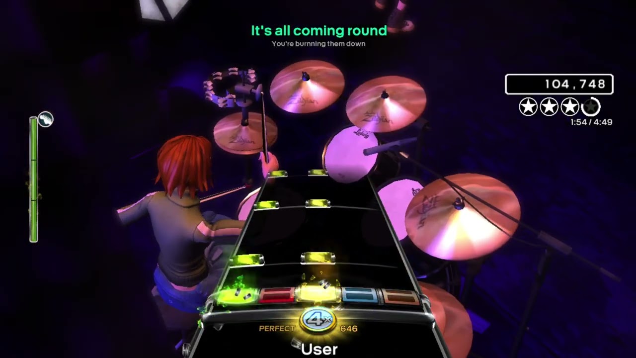 Rock Band 3 Deluxe - Burning Bridge (Custom) - Guitar (Expert) - 100% FC 5GS