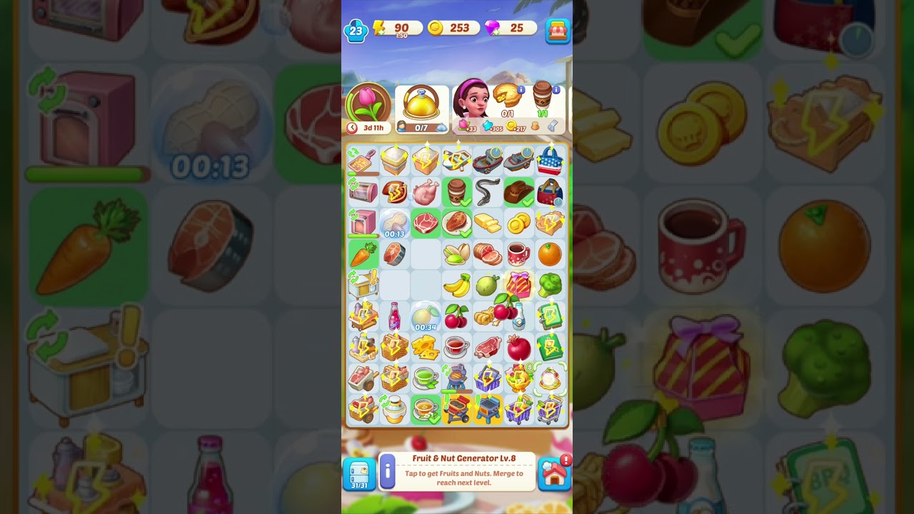 Merge Cooking: Theme Restaurant Gameplay Part 49