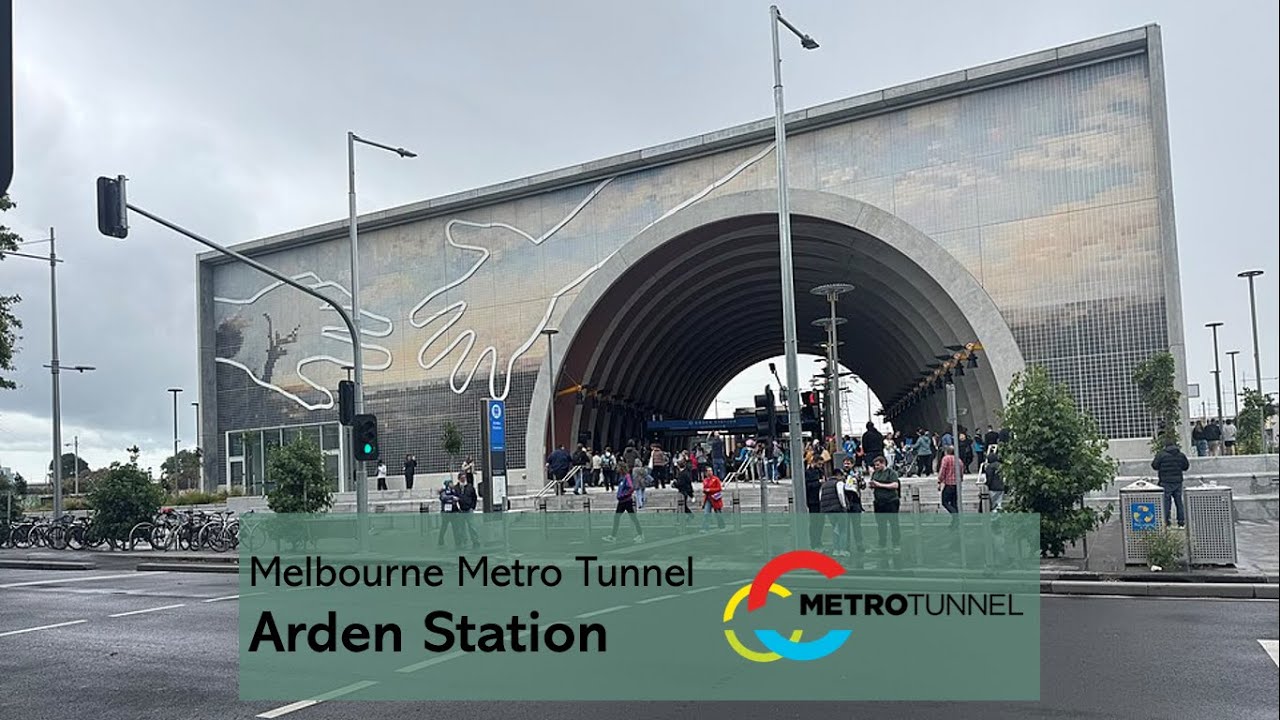 Arden Station - Melbourne Metro Tunnel