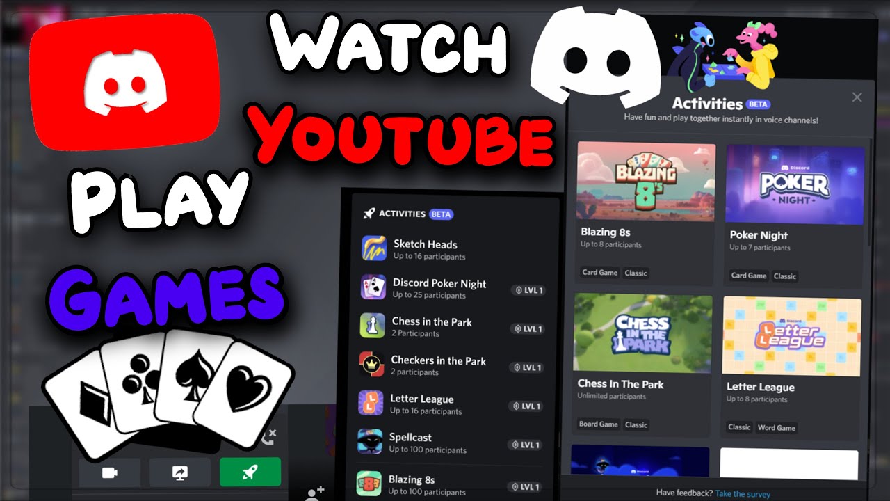 NEW Discord Activities Update! Everything On Watch Together and How To Play Discord Games Together!