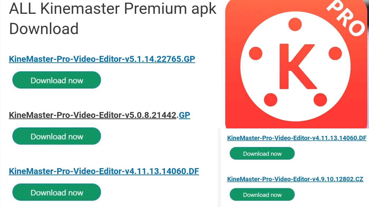 Kinemaster Pro mod apk Download