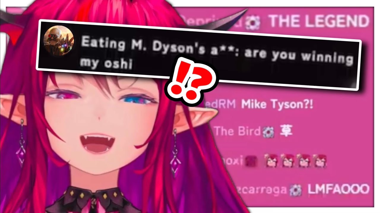 IRyS noticed Eating Mike Tyson's A** in the Chat