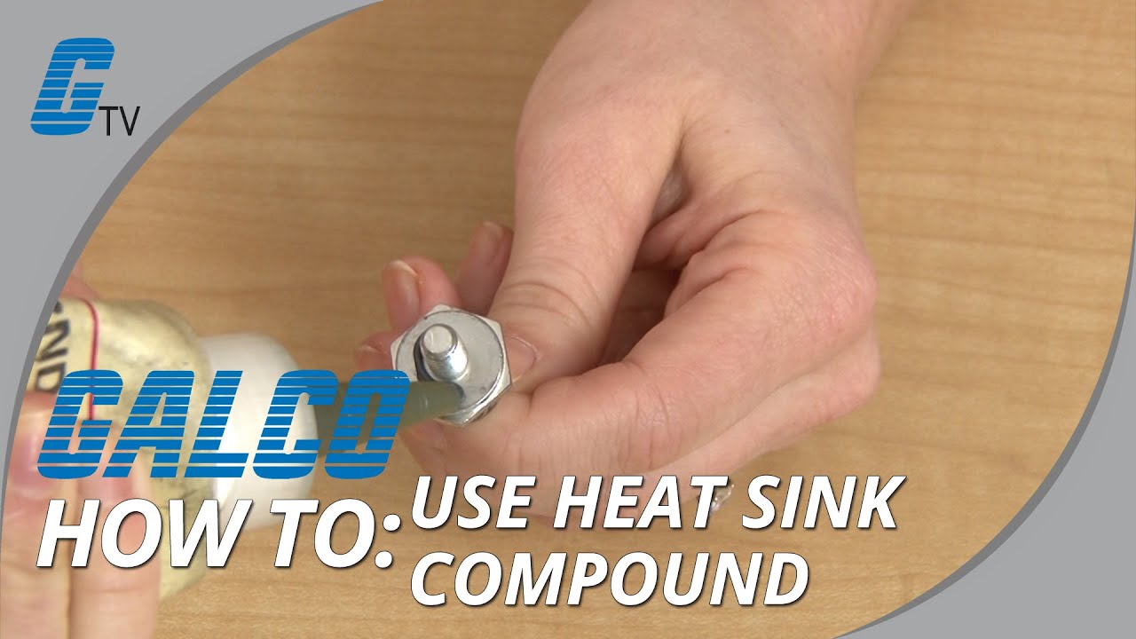 How To Use Heat Sink Compound