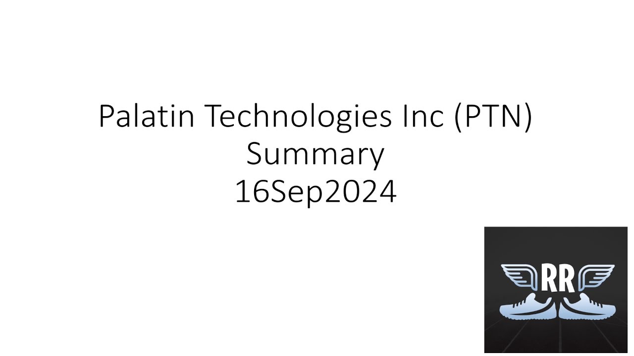Palatin Technologies Inc PTN Summary 16Sep2024
