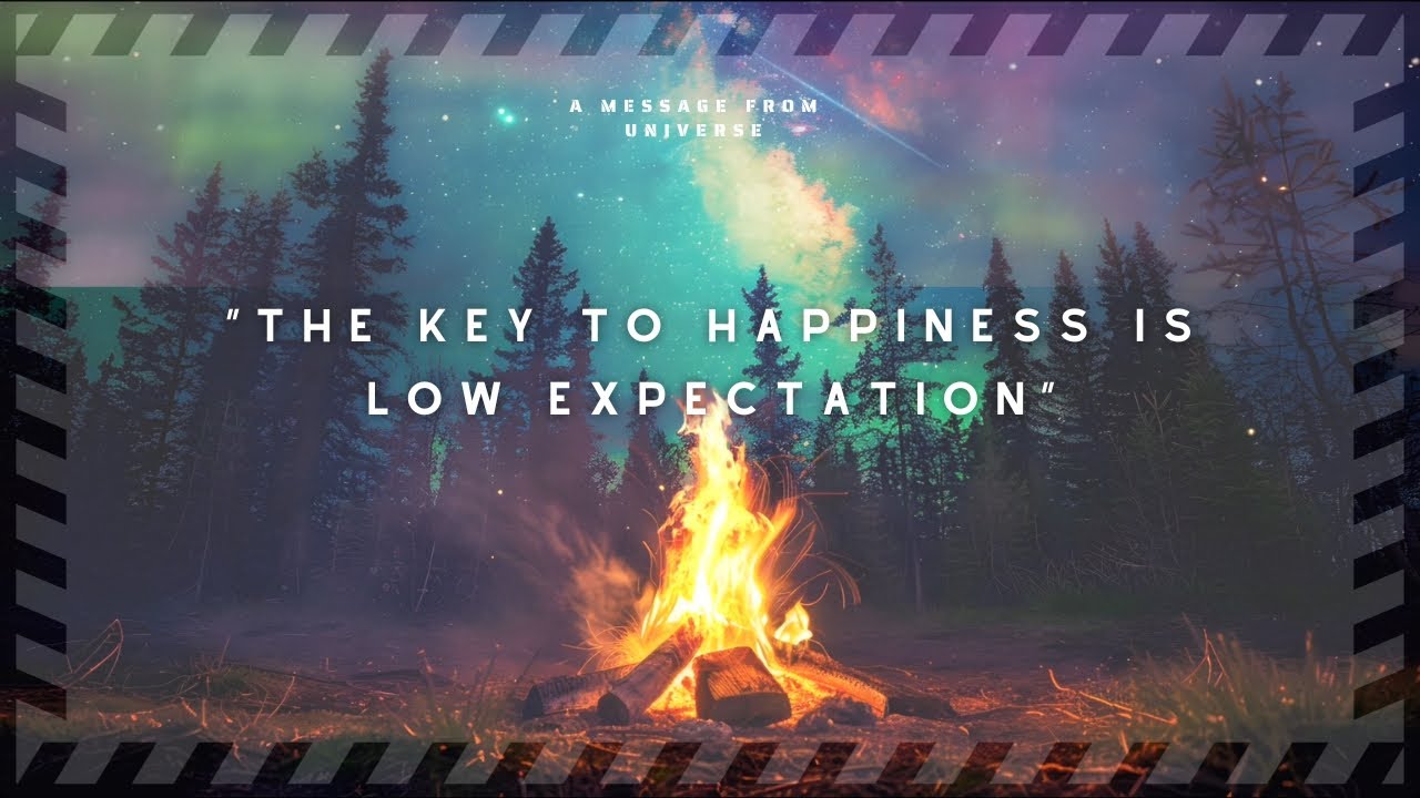 🌍 Universe's Message: The key to happiness is low expectation | Piano relaxing music playlist