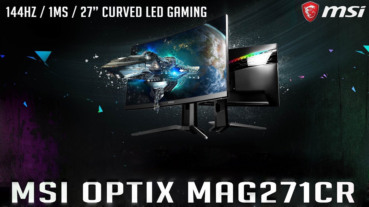 MSI OPTIX MAG271CR Curved Gaming monitor - review