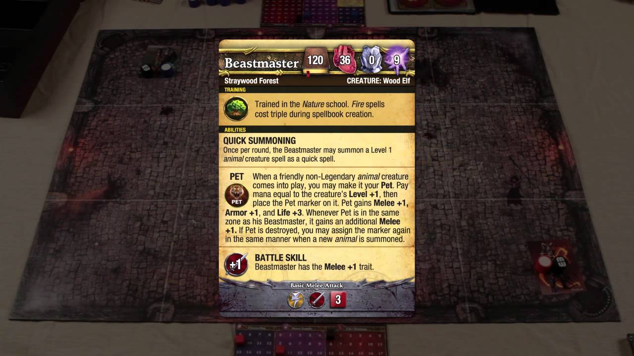 Mage Wars - Game Setup