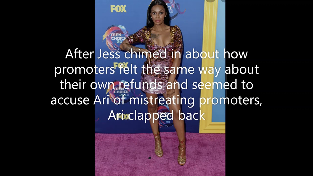 Ari Fletcher claps back at Jess Hilarious following designer drama