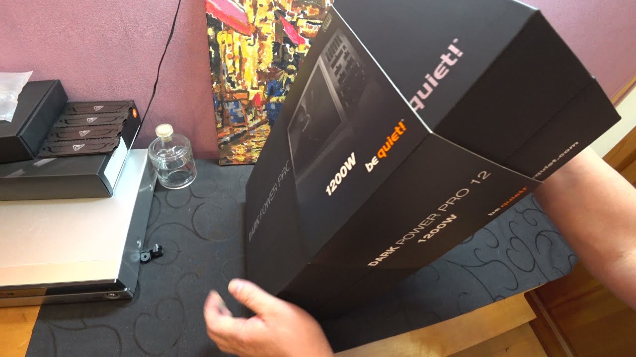 Be quiet dark power pro 12 1200w. Распаковка / unboxing