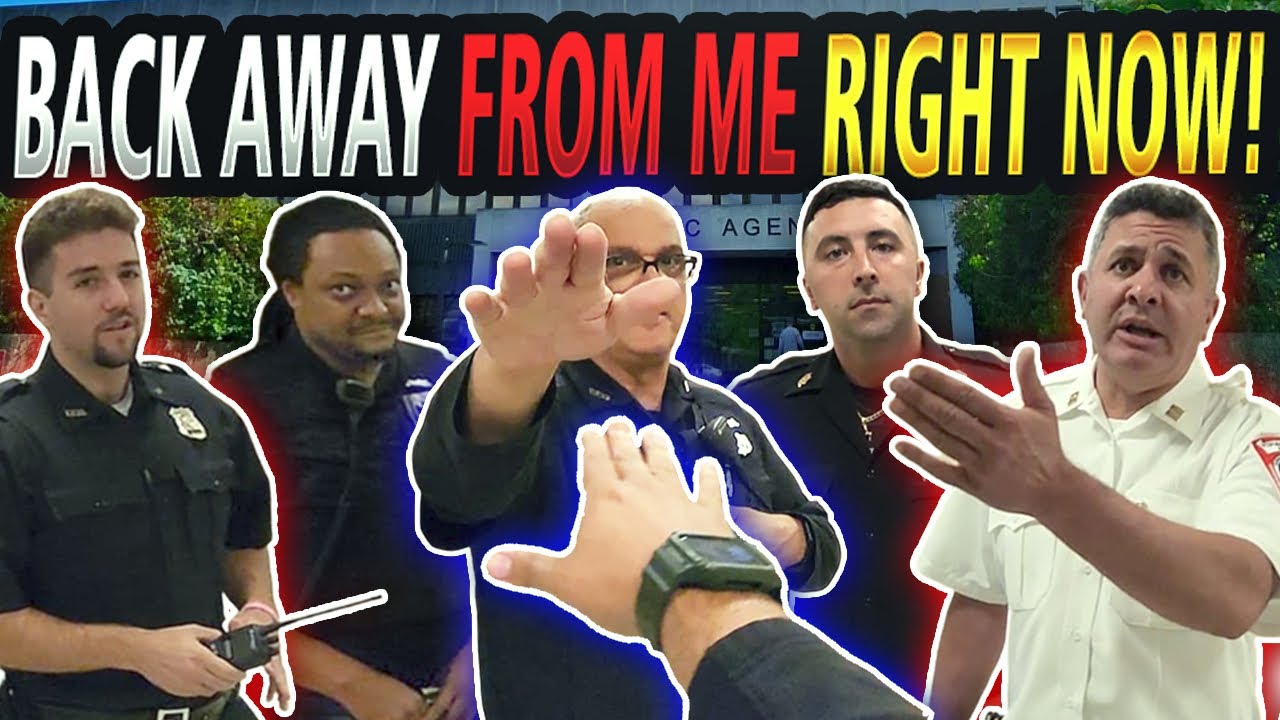 Courthouse Security Tries To Go HANDS ON! Journalist Surrounded Over Unconstitutional Judges Order!