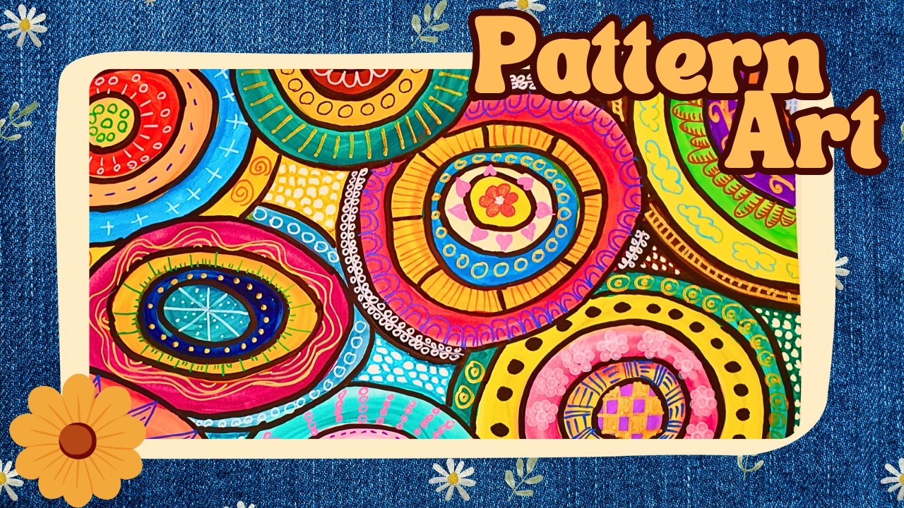 Playful & Meditative – Making Abstract Circle Art for Peace of Mind | Realx & Create