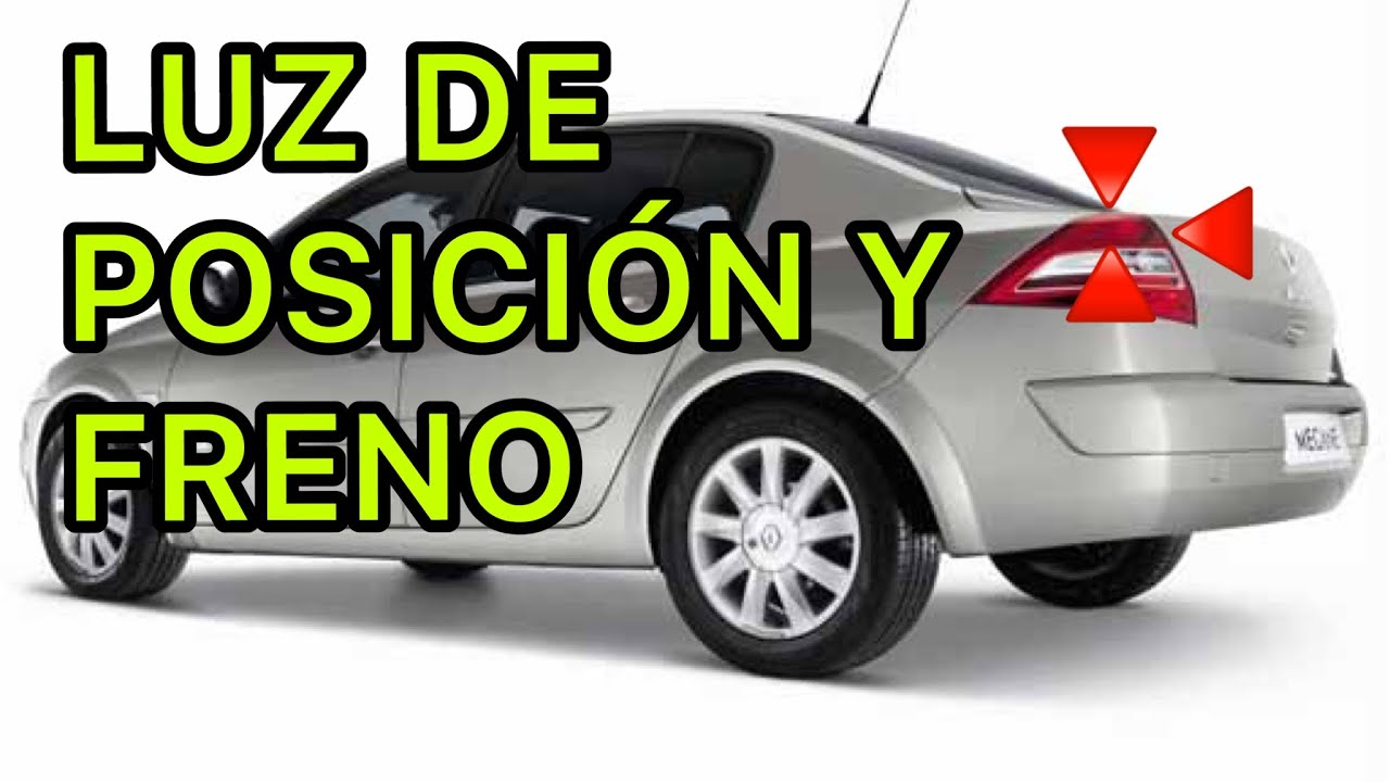 Cómo cambiar luz de posición y freno traseras del Renault Megane 2 2006 al 2011
