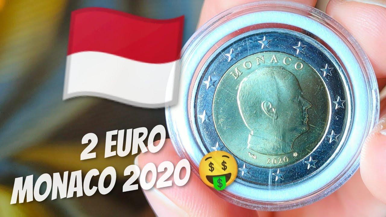 Moneta da 2 EURO MONACO 2020 fior di conio