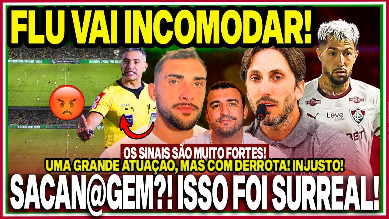 🔥VÃO TER QUE ACEITAR! FLU DE ZUBELDIA VAI INCOMODAR! COMO ISSO ACONTECEU?🤬BIZARRO! JOGARAM MUITO!