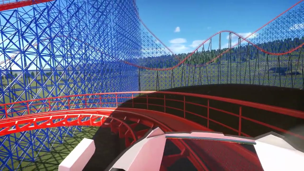 Big One Blackpool Pleasure Beach - Super Realistic Planet Coaster Recreation