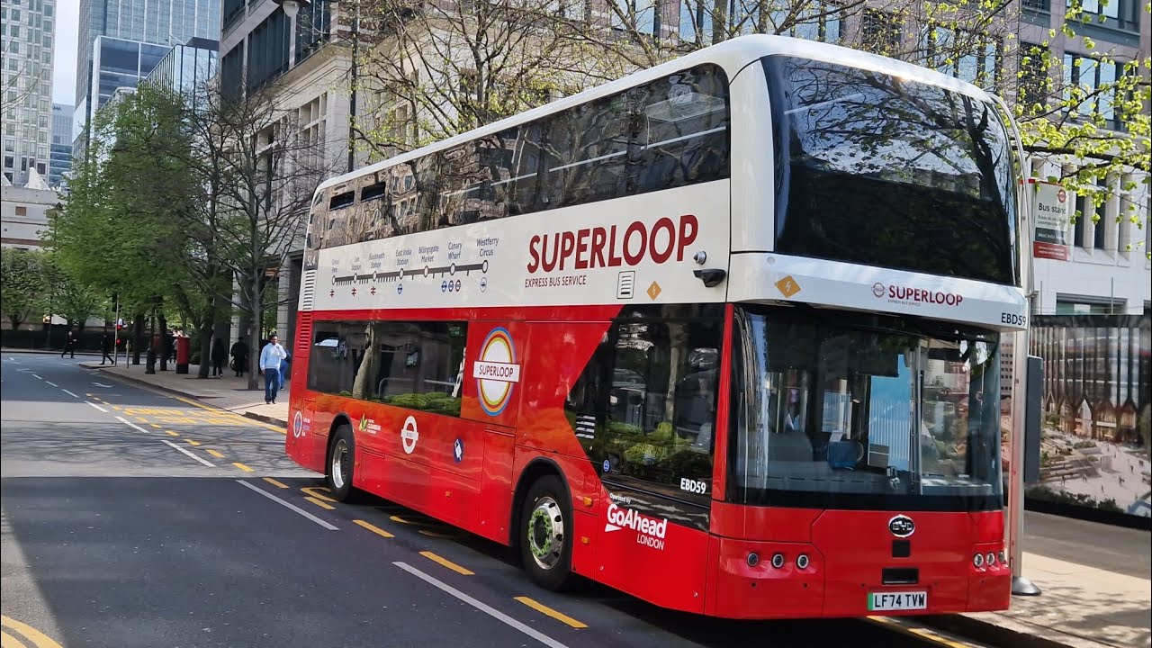 *Brand New* | Go-Ahead London EBD59 LF74TVW Bus Route SL4 | BYD BD11