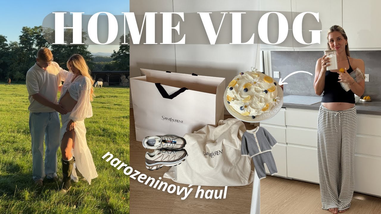 HOME VLOG | předěláváme byt, první věci pro miminko, moje narozeniny 🏠