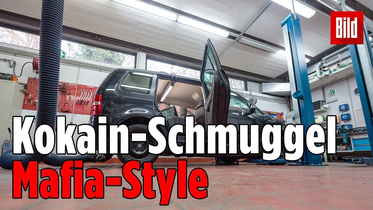 BKA zeigt, wie Mafia Koks schmuggelt