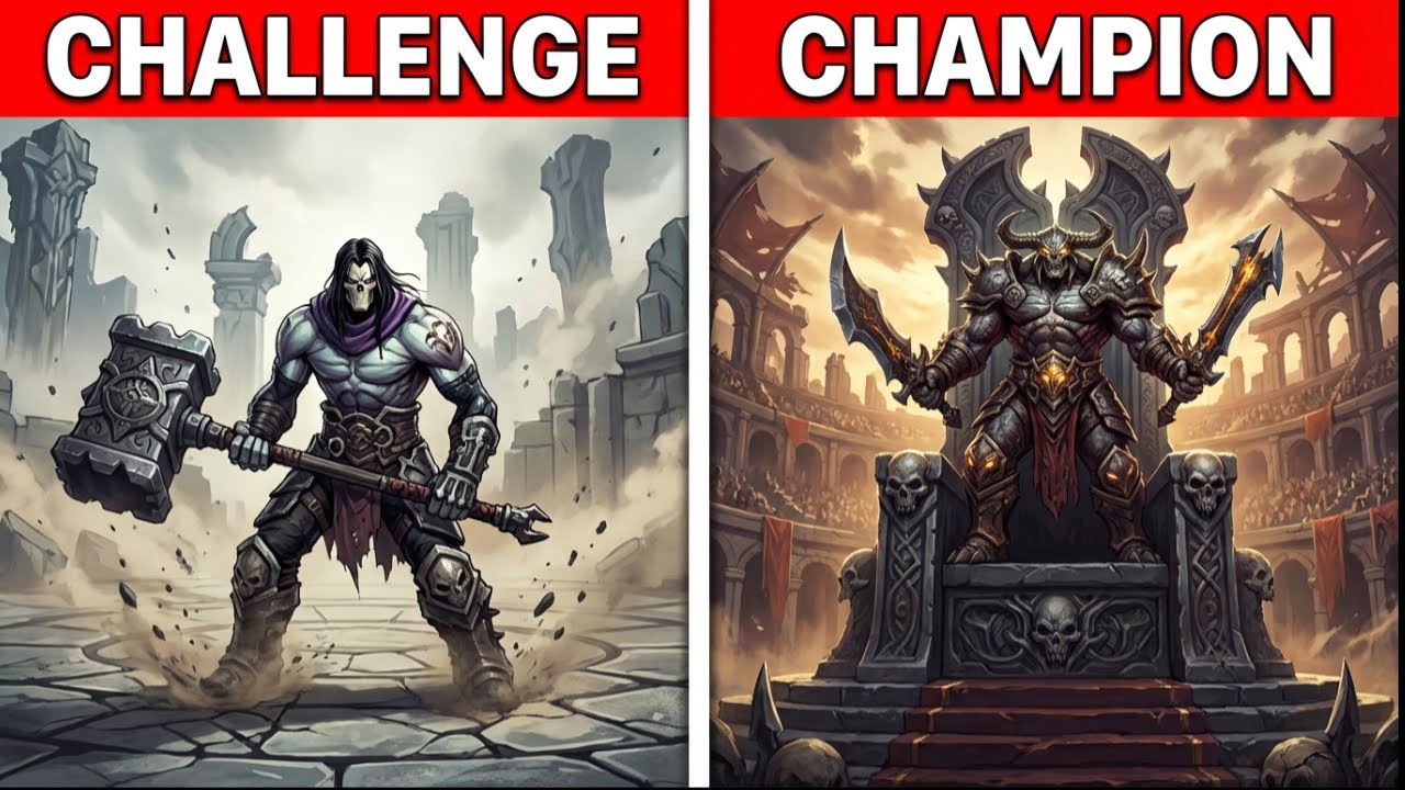 Darksiders 2 CHALLENGING THE CHAMPION OF THE ARENA! Part 4