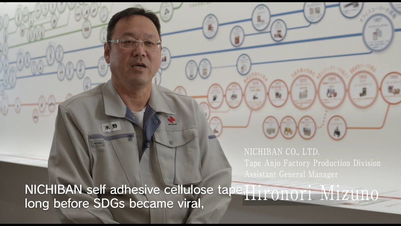 【Self Adhesive Cellulose Tape】NICHIBAN SDGs Connext The Next Full ver